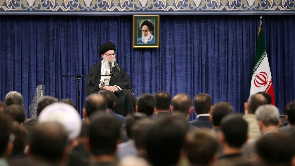 Iran's Supreme Leader Ayatollah Ali Khamenei Calls The US And Europe The Root Causes Of Regional Problems