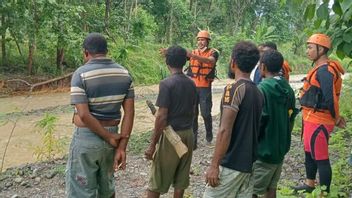 SAR Team Searches For Farmers In Alor Who Disappeared In The Siboil River Flood