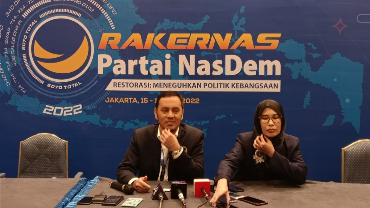 Majority Of Cadres Want Anies-Ganjar Candidate, SC Rakernas NasDem: Not Announced, Surya Paloh Sees Considerations