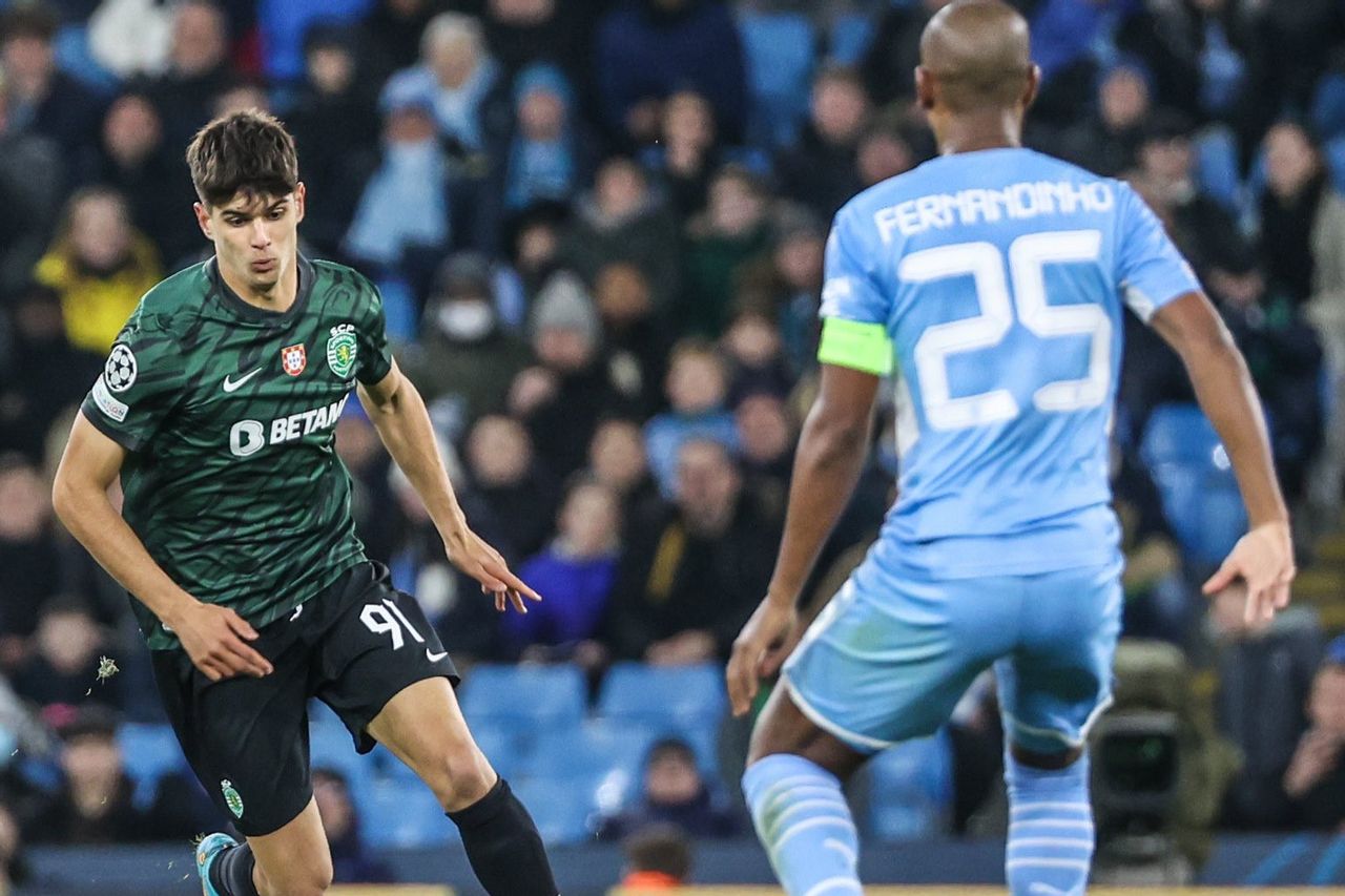 Appearing Against Manchester City Wonderkid Sporting Cp Enters Champions League History