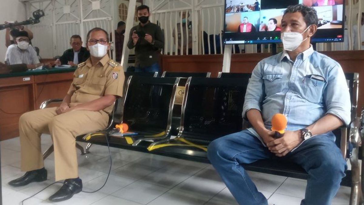 At The Trial Danny Pomanto Spoke Of The Biggest Loss At Batua Makassar Hospital Because It Was Stuck, Then Judged Him