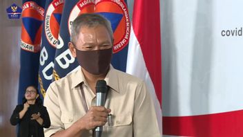 Reading Messages When Achmad Yurianto Is Now Using A Cloth Mask