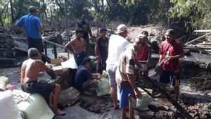  Banjir DAS Pasuruan, BNPB Bangun Tanggul Sementara dari 400 Karung Pasir