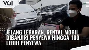 VIDEO: Jelang Lebaran, Rental Mobil Dibanjiri Penyewa