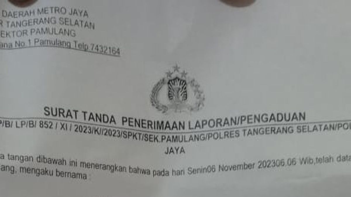 パムランのジャーナリストの家はマリンに侵入され、損失は4,000万ルピアに達しましたが、警察は通常の盗難のみを数えました