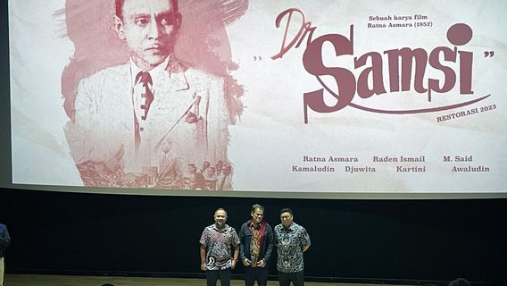 Kemendikbudristek Restoration Film Dr. Samsi As A Form Of Saving The National Film Archives