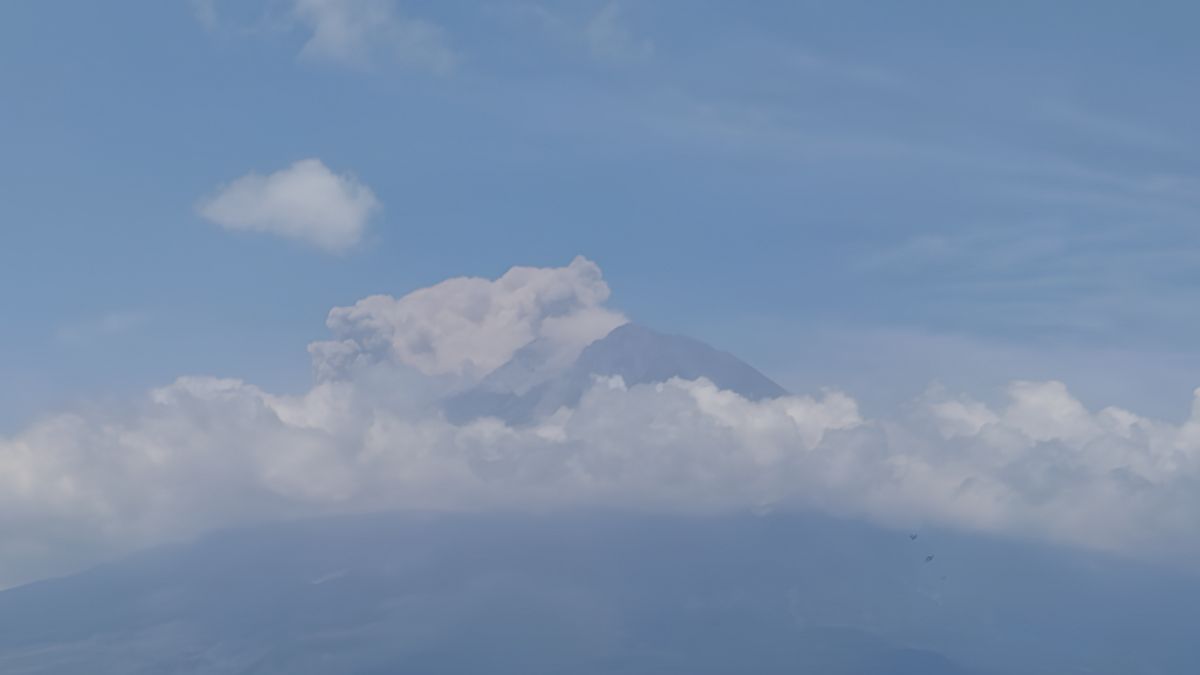 Mount Semeru Erupts, Launches Hot Clouds For 1 Km