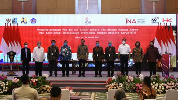 INA Agrees On Sustainable Infrastructure Financing Agreement With Hutama Karya And Waskita