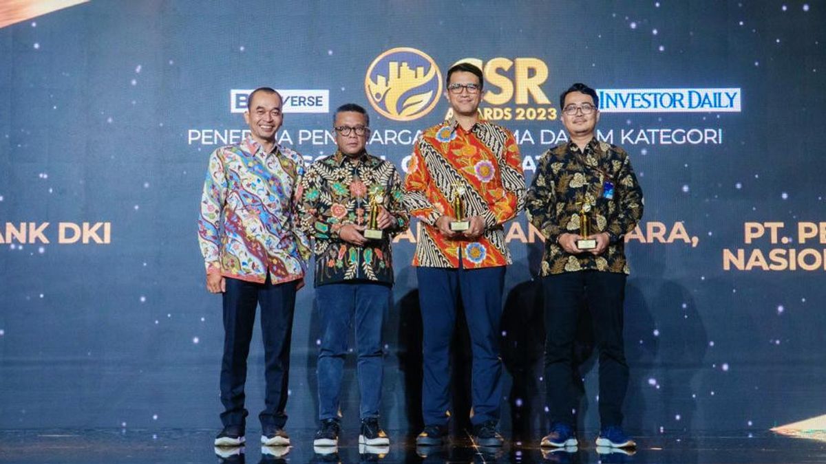 Jakarta Program Hydroponic Cooperative Achieves Best CSR 2023 Predicate
