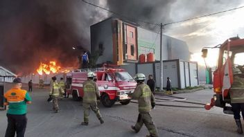 Dua Gudang Korek Api Milik PT Unggul Jaya Gemilang di Tangerang Terbakar