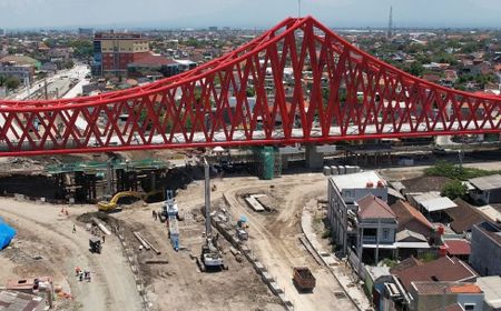 Progres Pembangunan Underpass Joglo hingga Awal Oktober Capai 73,8 Persen