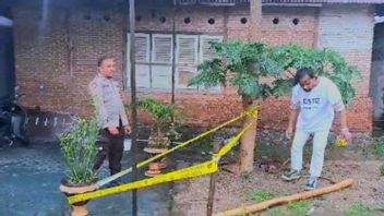 Deux garçons dans un bain de pluie de Gorontalo, 1 courant vers le puits de Kanopi, écrasés par l'électricité