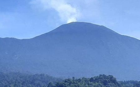 Status Gunung Slamet Masih Waspada