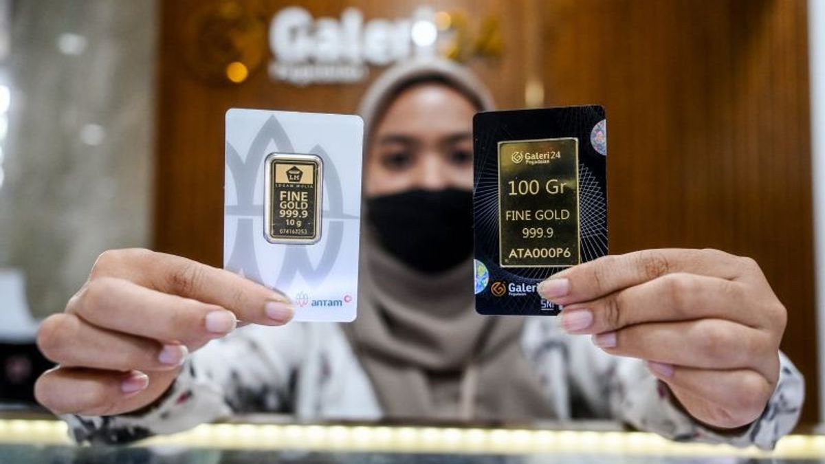بزيادة قدرها 3000 روبية إندونيسية، يتم تحديد سعر الذهب الأنيق عند 1.341 مليون روبية إندونيسية للجرام الواحد