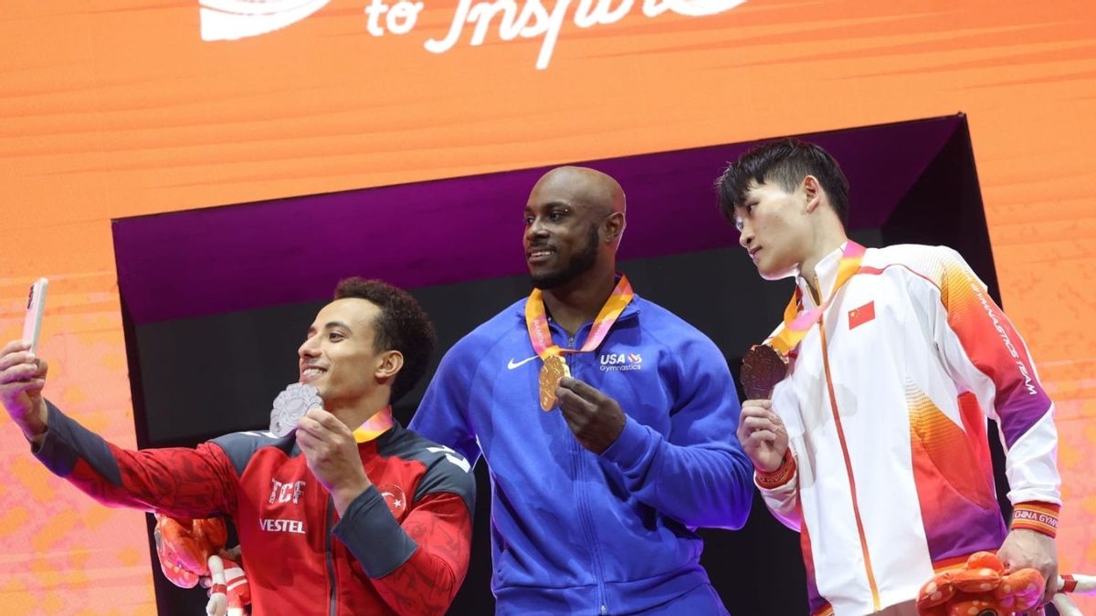 Donnell Whittenburg Ukir Sejarah dalam Kejuaraan Dunia Senam 2025 di Jakarta