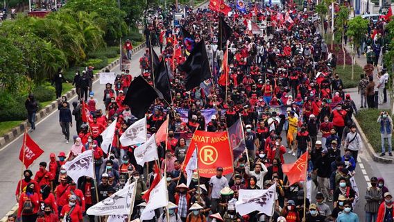 Demo Lanjutan Tolak UU Cipta Kerja, Ini Skema Lalu Lintas di Sekitar Istana