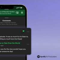 Spotify 在播客功能中推出了评论列
