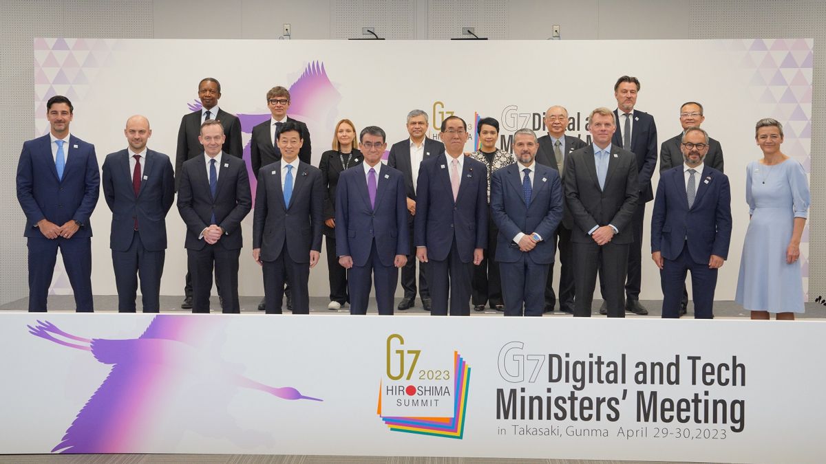 Digital Minister G7 Agrees On Risk-Based AI Regulations