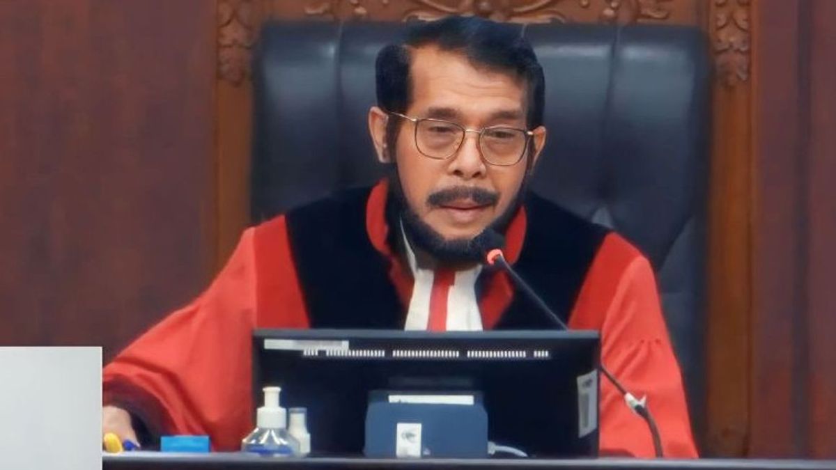 这是宪法法院裁决的声音,Capres-Cawapres Can Be Over 40 Years, Asal Pernah/Sedang Jabat Kepala Daerah