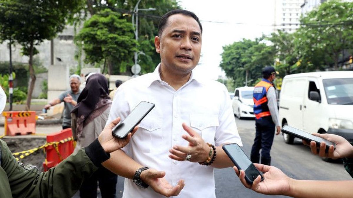 Mayor Of Surabaya Asks For Iron Thief Cover Of Waterway Arrested