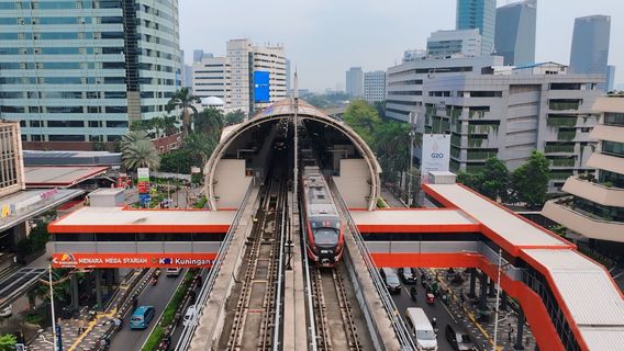 Naik 2 Persen, Pengguna LRT Jabodebek per April 2024 Tembus 1,4 Juta