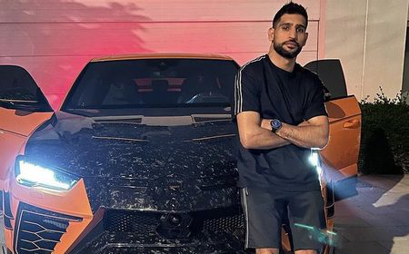 Wow! Kantongi Hadiah Fantastis dari Kekalahan atas Kell Brook, Amir Khan Beli Lamborghini Seharga Rp8 Miliar