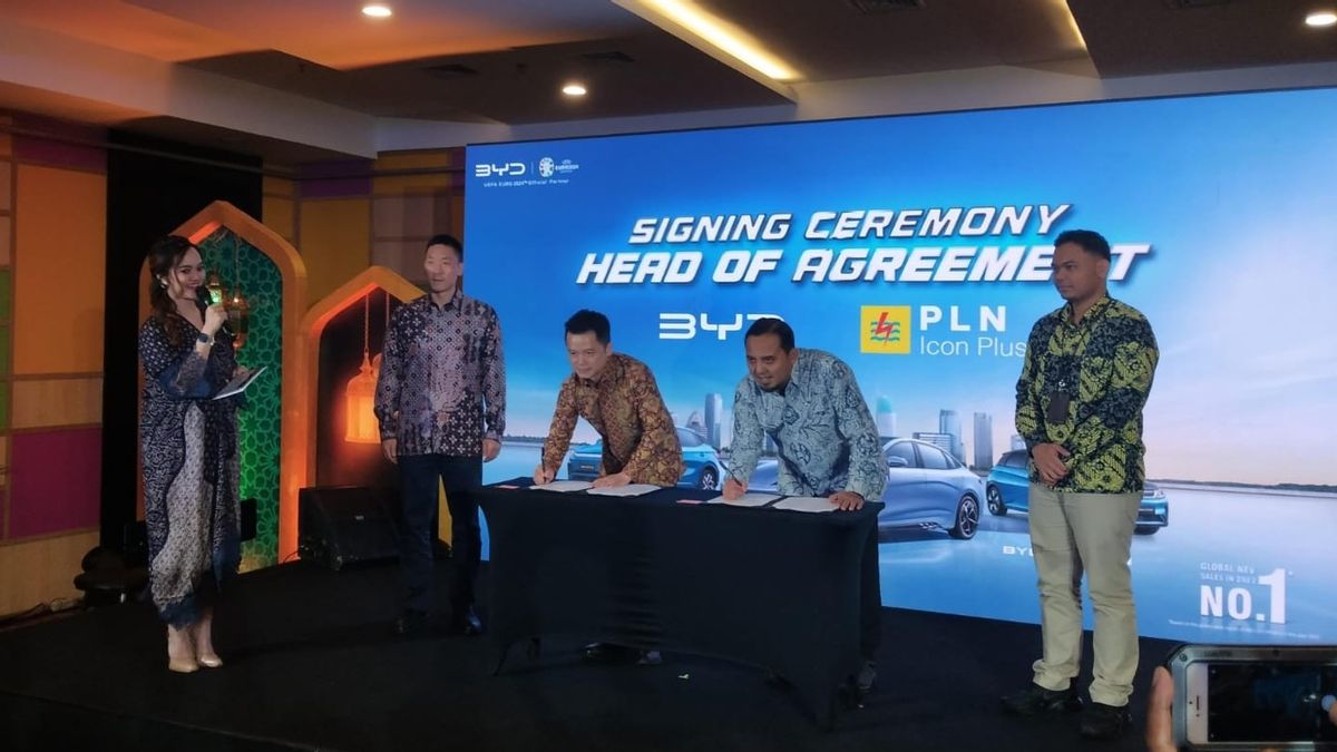 PLN Collaborates With BYD, Buys 10 Thousand Car Units For The Next 5 Years