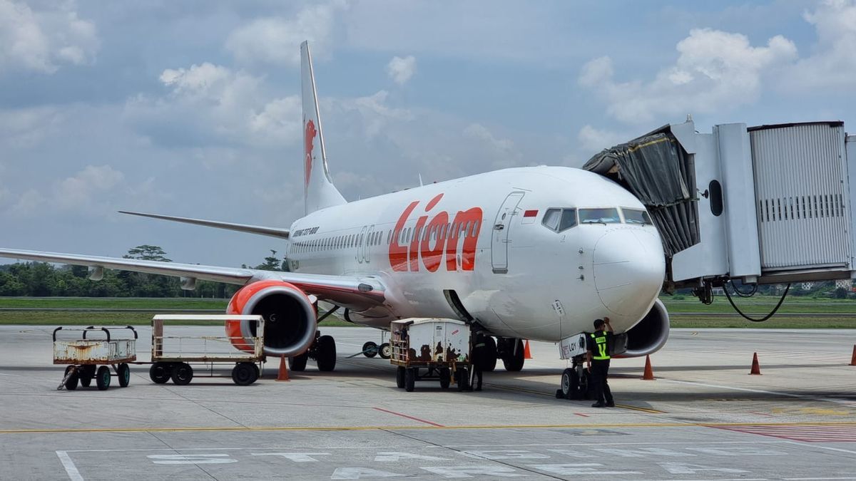 Lion Air Flight Route Jeddah-CGK