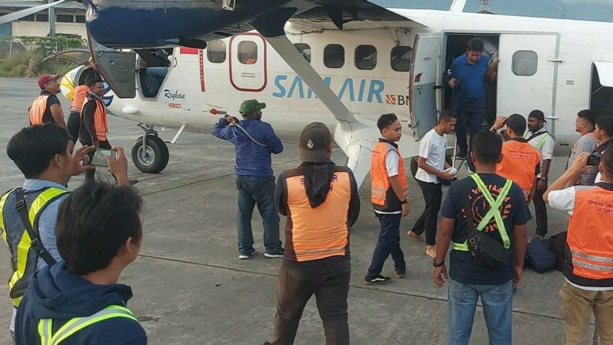   Pesawat Sam Air Ditembaki KKB di Bandara Kenyam, Pemkab Nduga Papua Minta Maaf