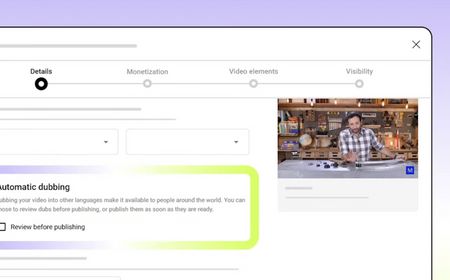 YouTube Perluas Fitur Dubbing ke Ratusan Ribu Saluran Baru, Ada Versi Bahasa Indonesia