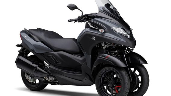 Yamaha lance un scooter à trois roues haut de gamme avec la technologie LMW, prix de 115 millions de roupies indonésiennes