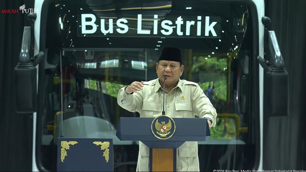 Bus Listrik Lokal Didorong Masuk Daerah, Prabowo Minta Pemda Belanja Produk RI