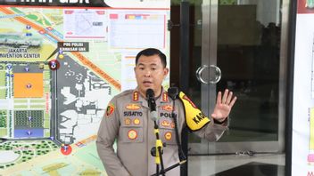 Polres Jakpus Sebar Ribuan Personel dalam Tiga Ring Pengamanan Debat Capres di JCC Senayan, Malam Ini