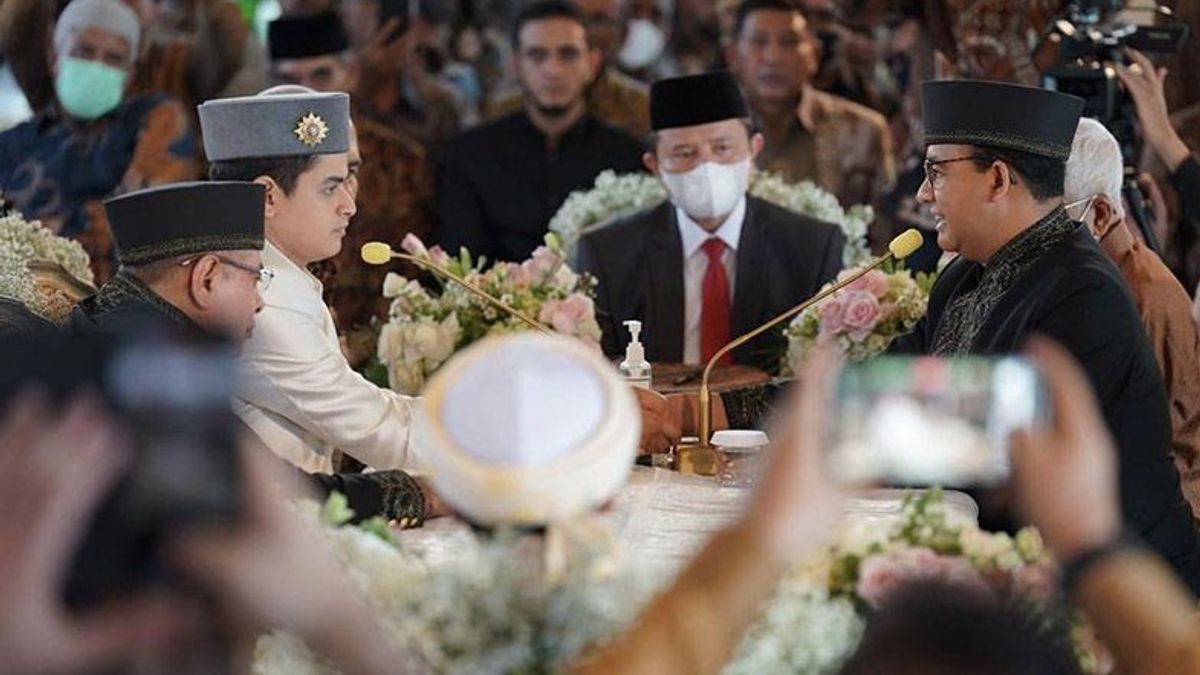 Anies Baswedan Thankful For President Jokowi's Presence At His Daughter's Wedding