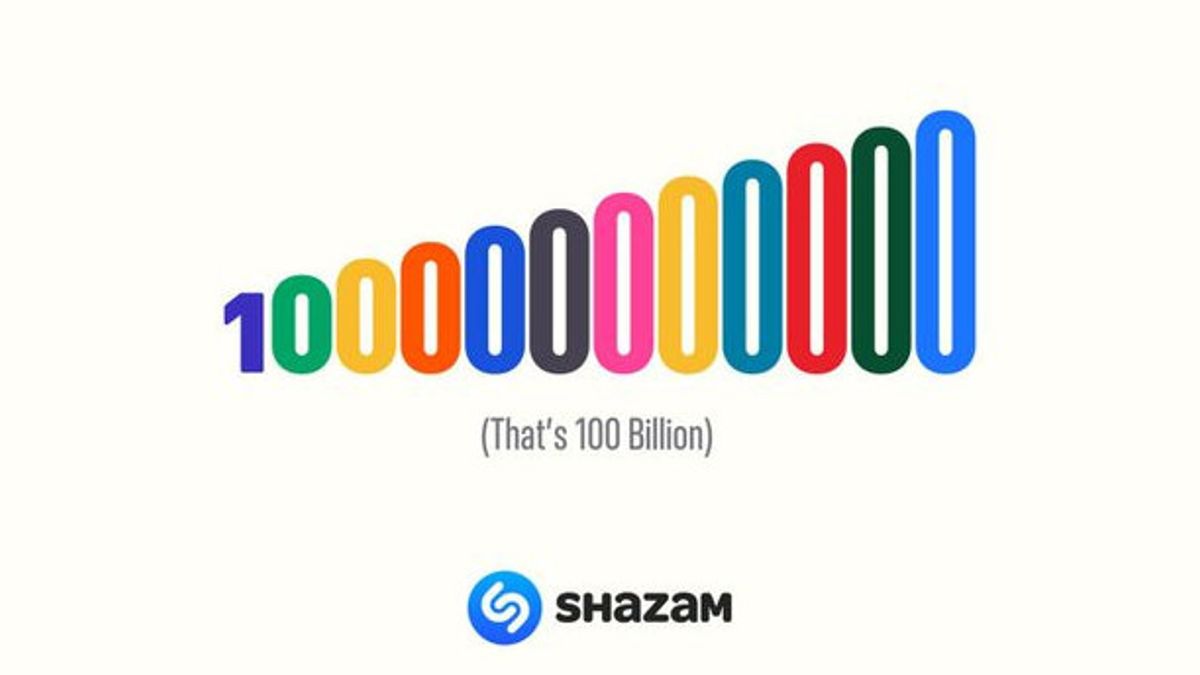 Shazamは記録を破った:1,000億曲以上の曲が特定されました