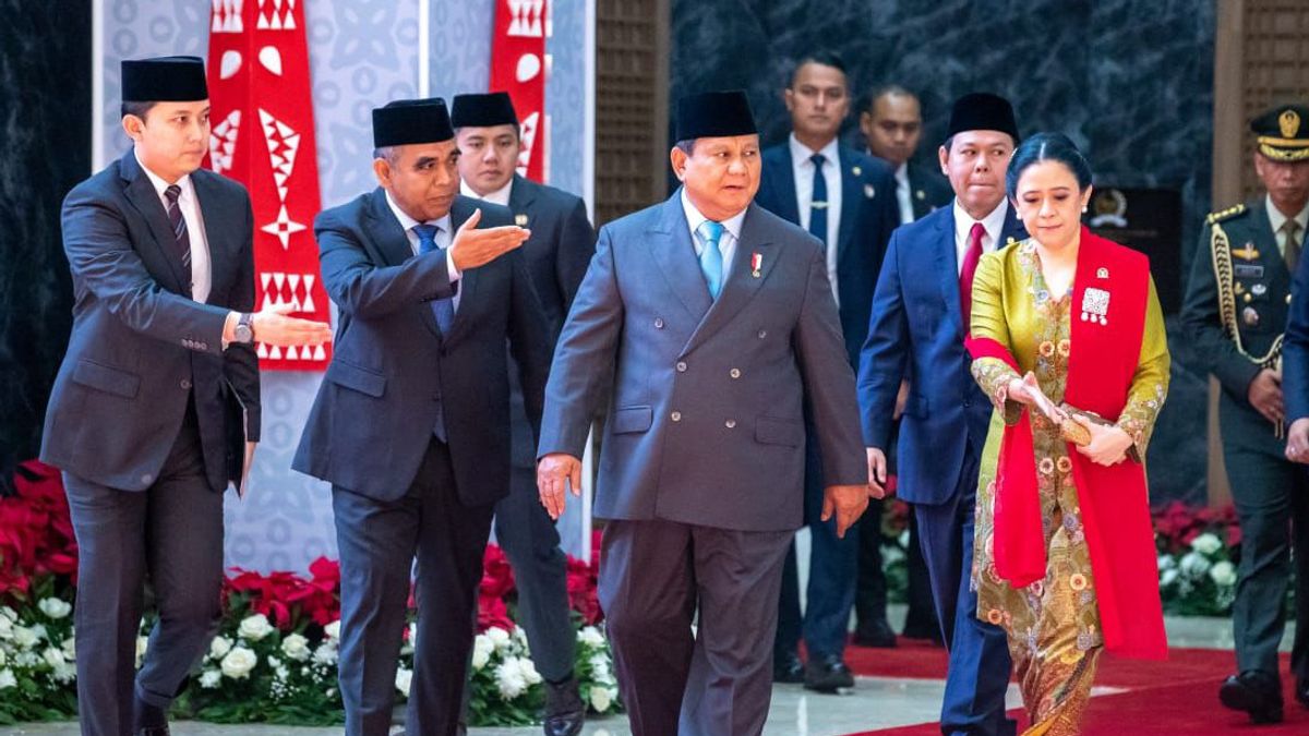 Bayangkan Perempuan dan Laki-Laki Berbagi Kuasa, Puan Nyanyikan Imagine John Lennon di Depan Prabowo