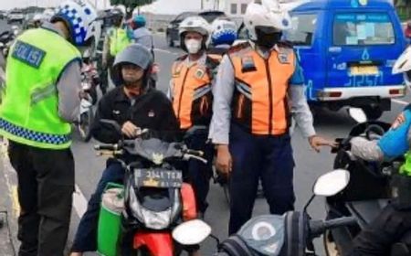 Penindakan Kendaraan Lawan Arah di Jakarta, Lebih Seribu Kendaraan Ditilang