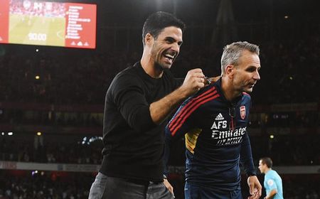 Arsenal Raih Hasil Sempurna di Lima Pertandingan Awal Premier League 2022/2023, Mikel Arteta Tuntut Konsistensi