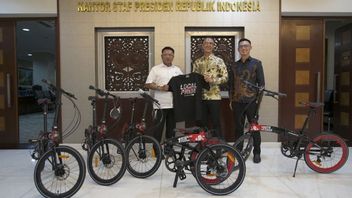 Moeldoko's Clarification: The Folding Bike From Daniel Mananta Is Not For Jokowi