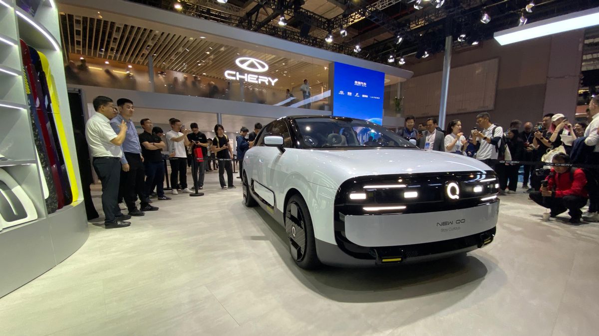 VOI Exclusive Liputan From Auto Shanghai 2025: Chery QQ Comes Back To Electric Version With Charming View