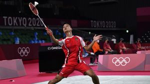 Tunggal Putra Indonesia Melangkah ke Perempat Final di Olimpiade Tokyo; Ginting Tantang Wakil Denmark