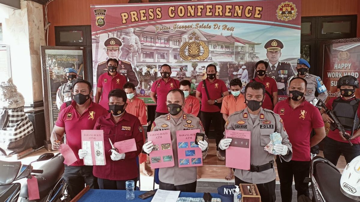 Polsek Sukawati Tangkap 3 Pelaku Pembobol ATM Lintas Provinsi 