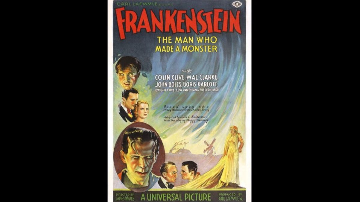 frankenstein 1931 dvd