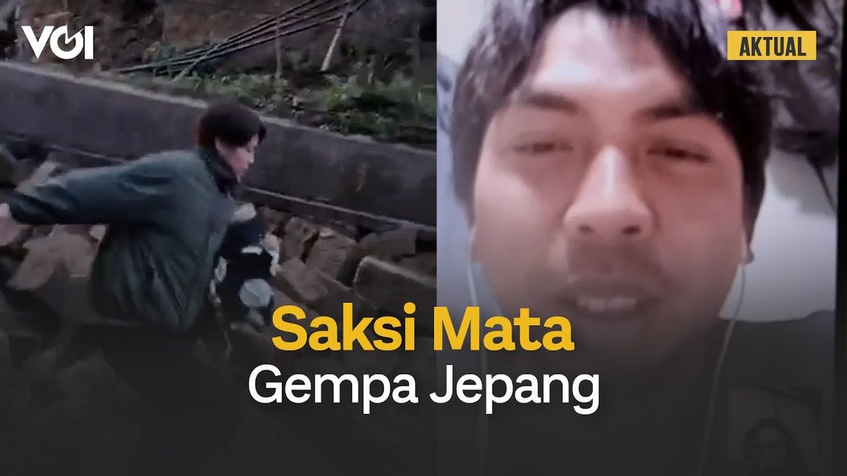 فيديو: زلزال في اليابان ، هذا هو مصير المواطنين الإندونيسيين العاملين على متن سفن كومي