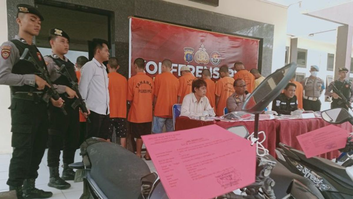 Penajam Police Resnarkoba Arrest 3 Recidivists During Mahakam Antique Operation