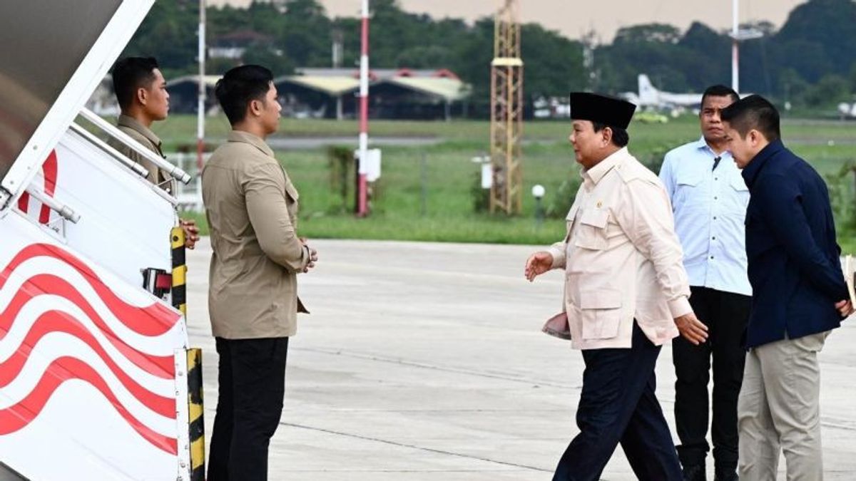 Presiden Bertolak ke Malaysia Temui PM Anwar di Putrajaya