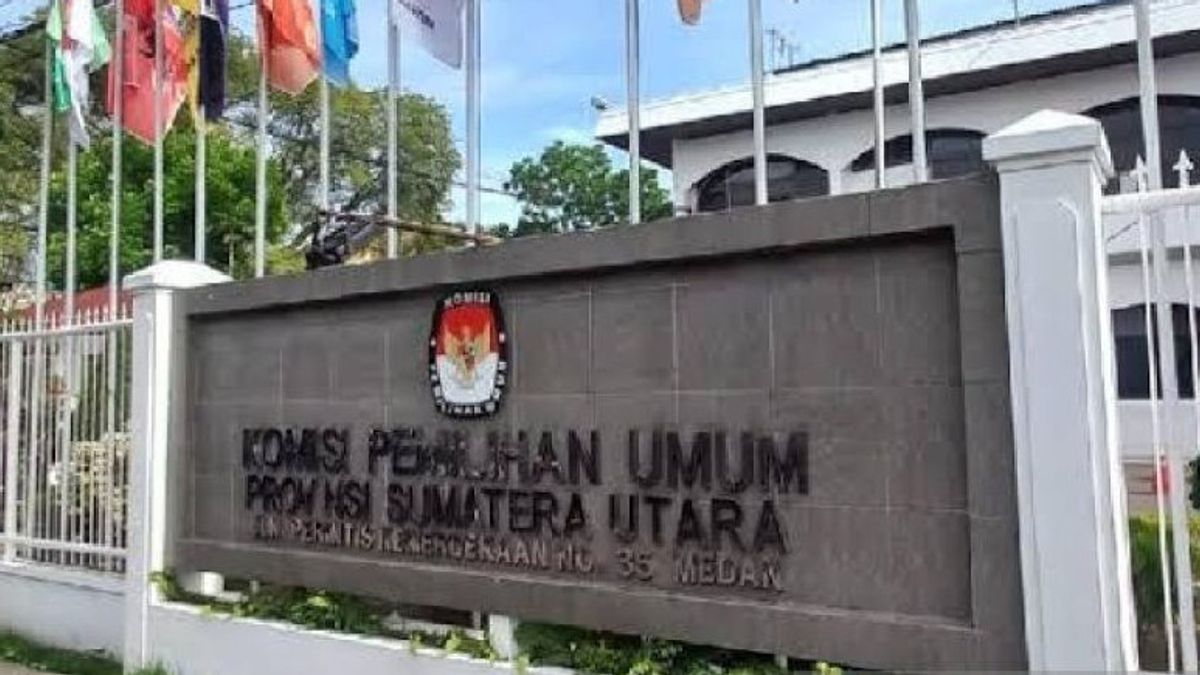 KPU Sumatra du Nord: La distribution de logistique à l’entreprise conformément aux règles, les règles de bureau n’étendent que par lettres vocales