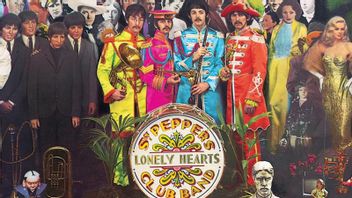 「Sgt.Pepper's」アルバムカバーのモダンバージョンで今日の世界を見る