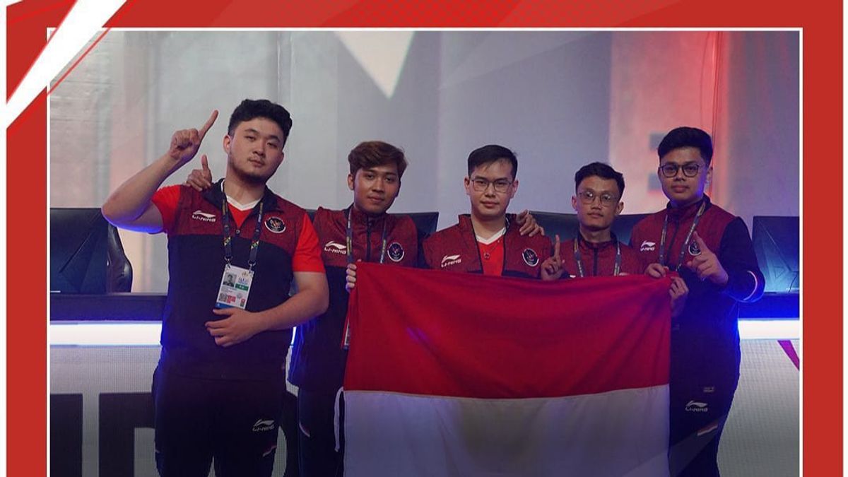 Losing To Vietnam, The Indonesian Crossfire National Team Brings Home Silver At SEA Games 32