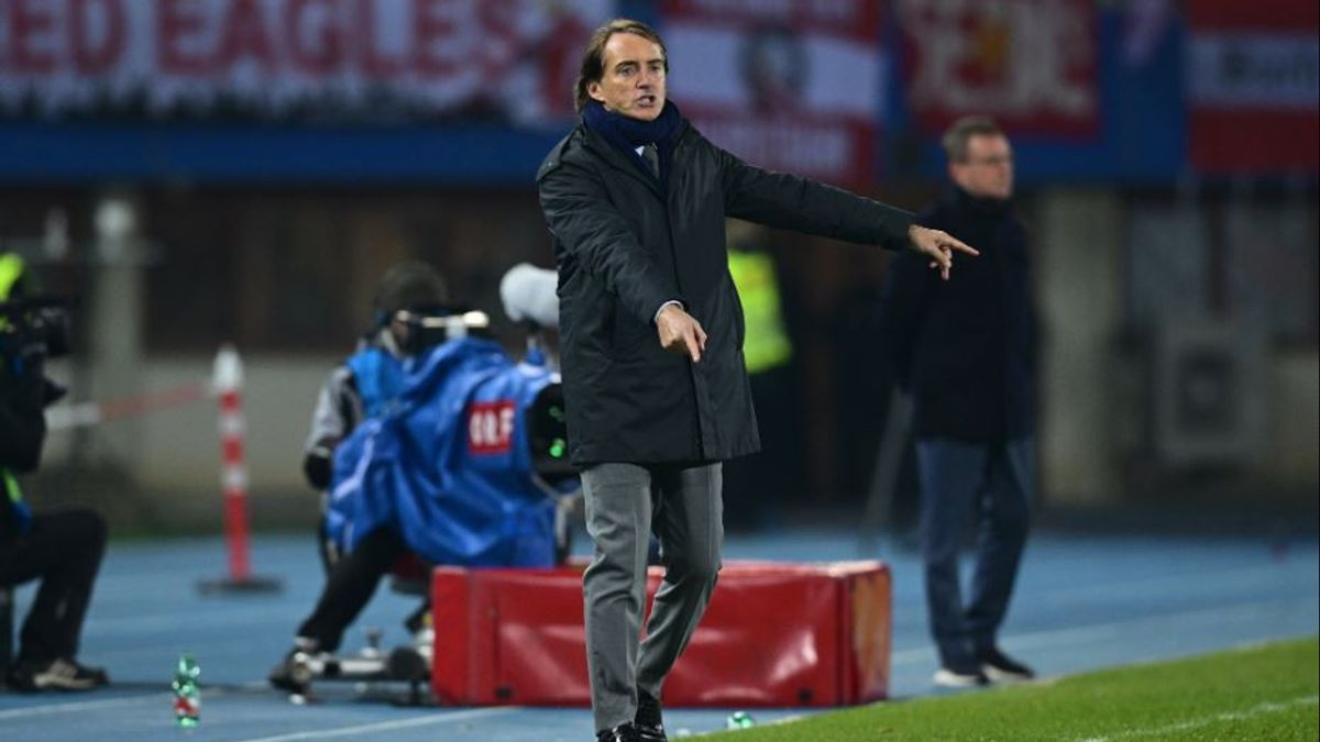 Sebagai Juara Eropa, Timnas Italia Seharusnya Lolos Otomatis ke Piala Dunia, Kata Mancini